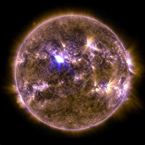 APOD: 2013 April 13 - Sun with Solar Flare