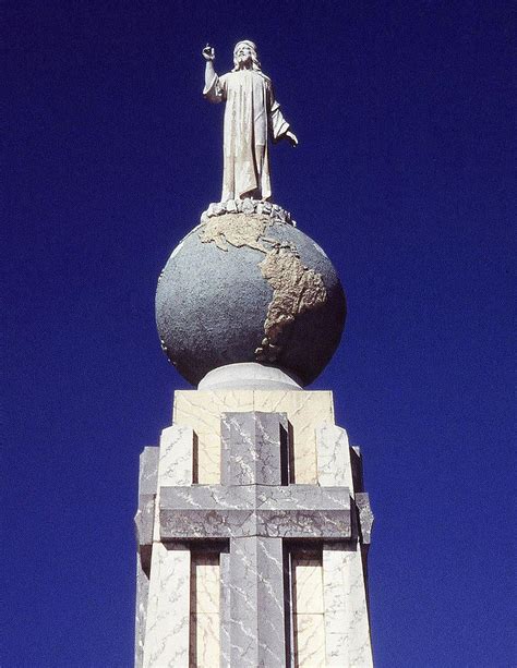 Monumento al Divino Salvador del Mundo Photograph by Juergen Weiss - Fine Art America