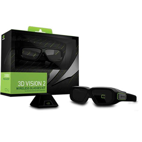 NVIDIA 3D Vision 2 Wireless Glasses Kit 942-11431-0007-001 B&H