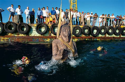 The Lost Egyptian City Of Thonis Heracleion Submerged for 1000 Years ...