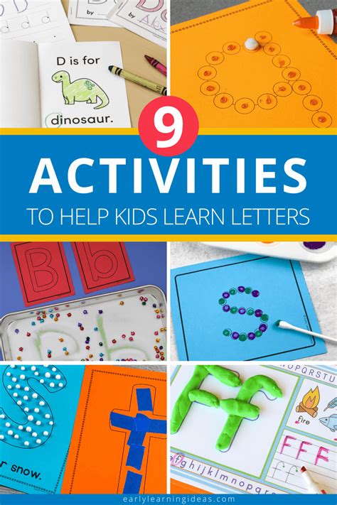 Letter Activities | Early Learning Ideas