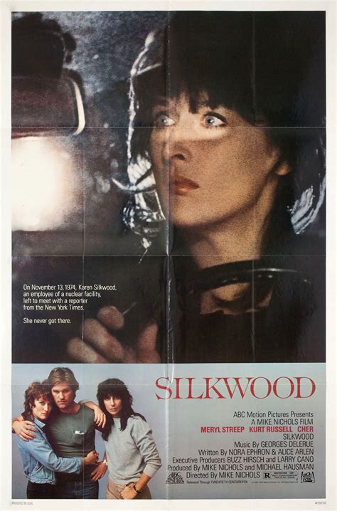 Silkwood Original 1983 U.S. One Sheet Movie Poster - Posteritati Movie ...