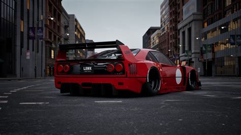 Japanese Tuning House Liberty Walk Is Bolting Overfenders To A Real Ferrari F40 | theautopian