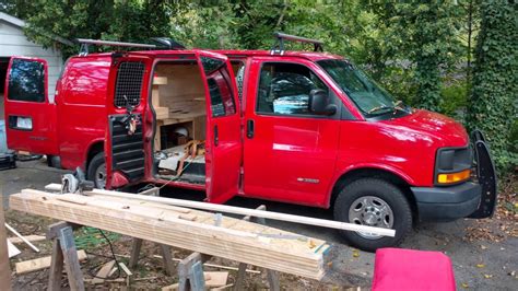 Chevy camper van conversion