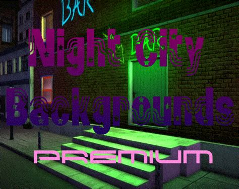 Night City Streets and Interiors Premium Asset Pack by Duncan Idaho