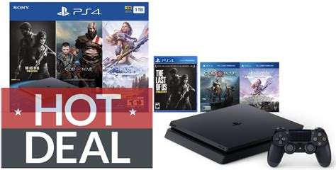 Sony PlayStation 4 with three top games is just $199 at Walmart for ...