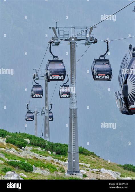 Chopok cable car hi-res stock photography and images - Alamy