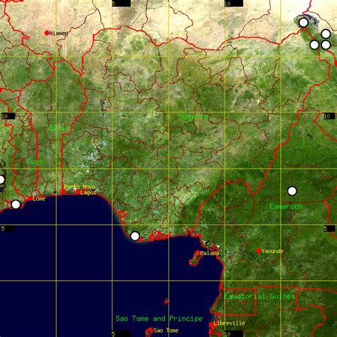 Earth from Space - Clickable Map for Latitude, Longitude Range: (0,0 ...