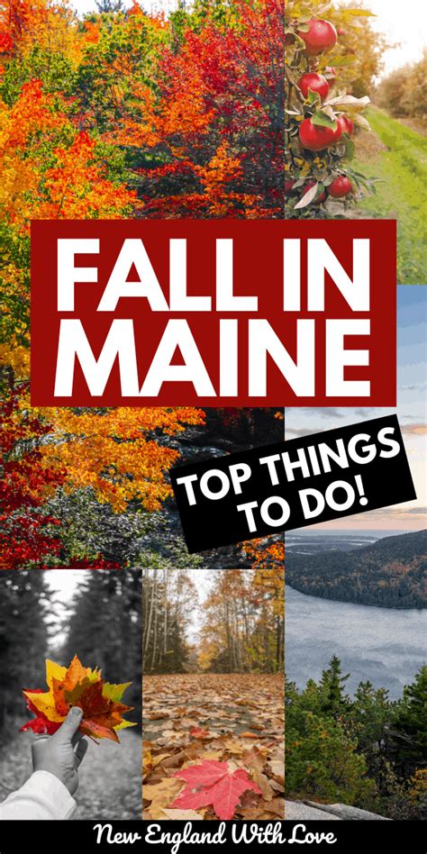 Fall in Maine: Where to Go and What to Do for Autumn Magic (2023) | New England With Love