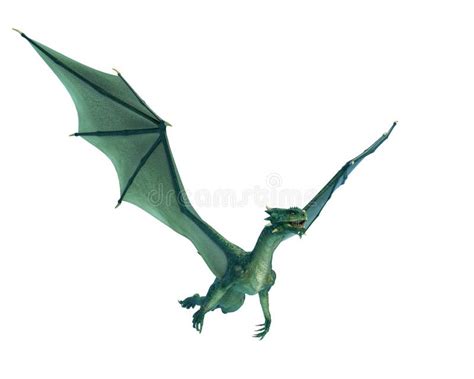 Green Dragon Flying