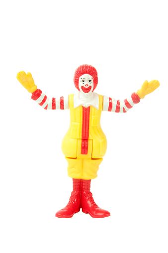 Ronald Mcdonald Happy Meal Toy Stock Photo - Download Image Now - iStock