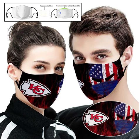 NFL Kansas City Chiefs Face Masks PP256 - ChiefsFam