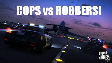 GTA 5 Online Cops Vs Robbers Custom Mini Game Mode Online! - YouTube