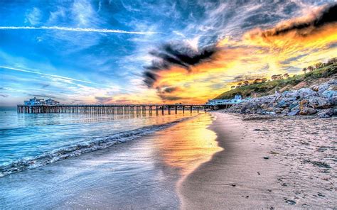 Malibu Beach, Malibu CA HD wallpaper | Pxfuel