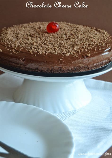 Chocolate Cheesecake - a Guest Post by Anu | Easy No Bake Recipes ...