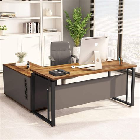 Latitude Run® Aatika Reversible L-Shape Desk | Wayfair