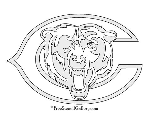 NFL Chicago Bears Stencil | Free Stencil Gallery