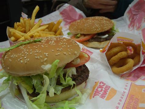 Double Whopper, Whopper, Fries, Onion Rings - Hungry Jacks… | Flickr