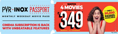 PVR INOX Passport offer is back at ₹349! | DesiDime