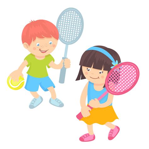 Tennis Clipart Free Vector Art - (193 Free Downloads)