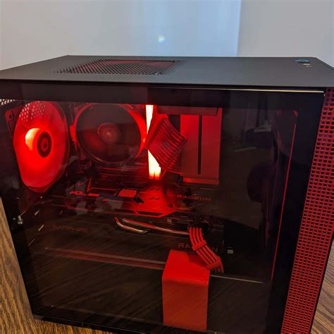 NEW Mini Gaming PC - Team Red Build - Ryzen 5600 - RX 6700 on Jawa
