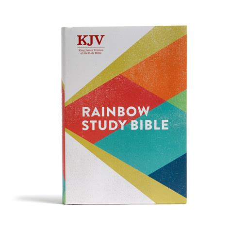 KJV Rainbow Study Bible (Hardcover) - Walmart.com