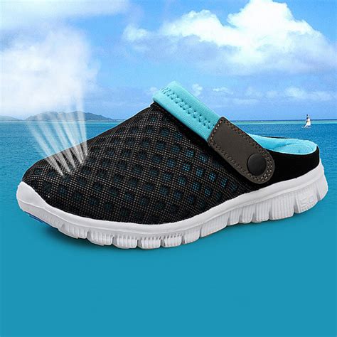 Summer Casual Unisex Mesh Flip Flops - Men Kingdom