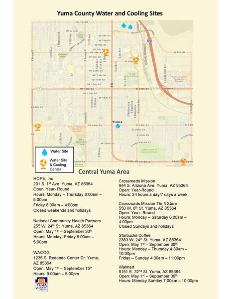 Yuma Cooling Centers - Fort Yuma Quechan Indian Tribe