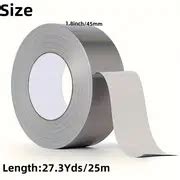 Heavy duty Waterproof Duct Tape X 27.3 Yards Silvery - Temu