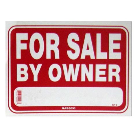 For Sale By Owner Policy Business Sign (SIGN-SP3) - by www.neoplexonline.com