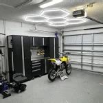 UltraBright 5 Hexagon Grid Light Kit - 1635x2350mm - Regular | Flexspec Modular Garage Flooring