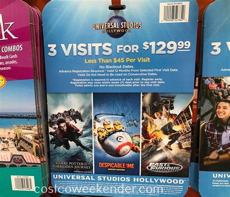 Costco Universal Studios Hollywood Tickets 2024 - Corny Laetitia