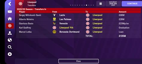 Director of football (Liverpool) - Football Manager 2023 Mobile - FMM Vibe