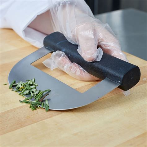 6" Chopping Knife with Polypropylene Handle and Single Blade