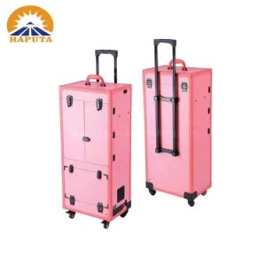 Cusmetic Aluminum Tool Storage Rolling Makeup Trolley Case with Light (HB-4011A) - China ...
