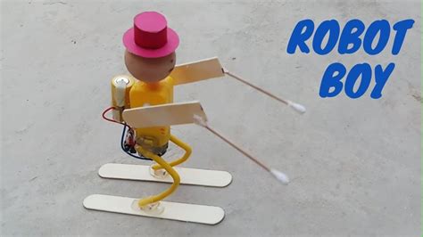 How To Make Robot At Home Easy - Mini Robot Making - YouTube | Đồ chơi, Mầm non