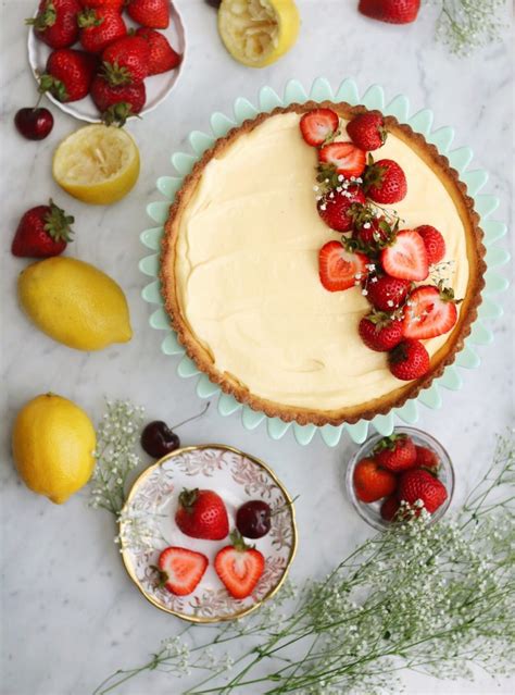 Lemon Cream Tart with Berries (and a little about San Francisco!) - Constellation Inspiration