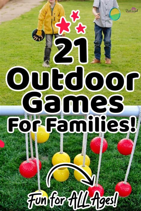 21 Creative Outdoor Games for Families and Friends · Pint-sized Treasures