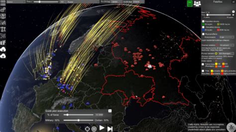 Nuclear War Simulator | A nuclear conflict simulation and visualisation ...