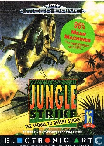 Jungle Strike - Sega Mega Drive / Sega Genesis - LastDodo