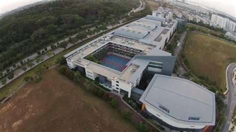 Singapore Sports School, Woodlands - Drone Photography