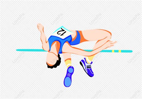 High Jump Athlete, High Jump, Athletes, High PNG Transparent Background ...