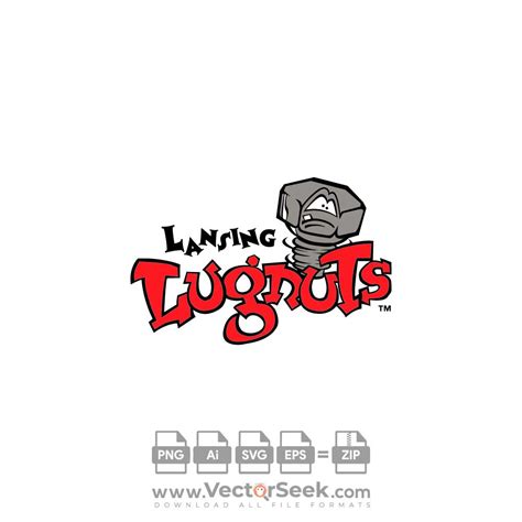 Lansing Lugnuts Logo Vector - (.Ai .PNG .SVG .EPS Free Download)