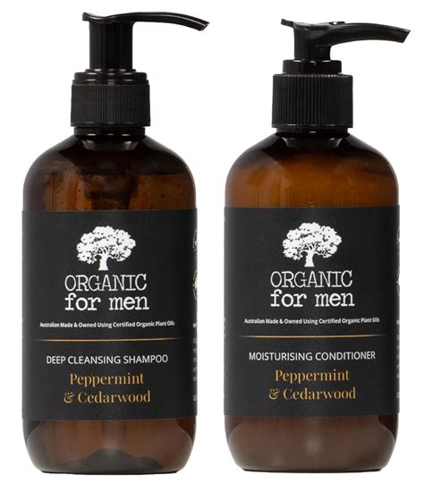 Shampoo & Conditioner Duo Pack - Organic for Men