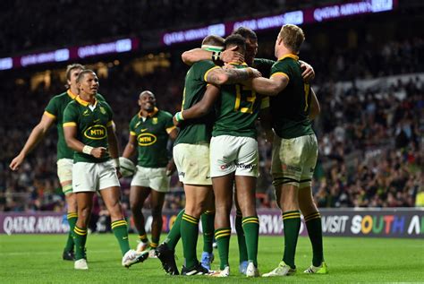 South Africa Rugby World Cup squad 2023 – Team to face Scotland - Su Rugby