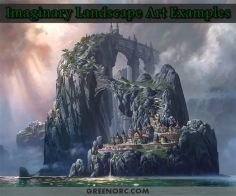 40 Inspirational Imaginary Landscape Art Examples - Greenorc