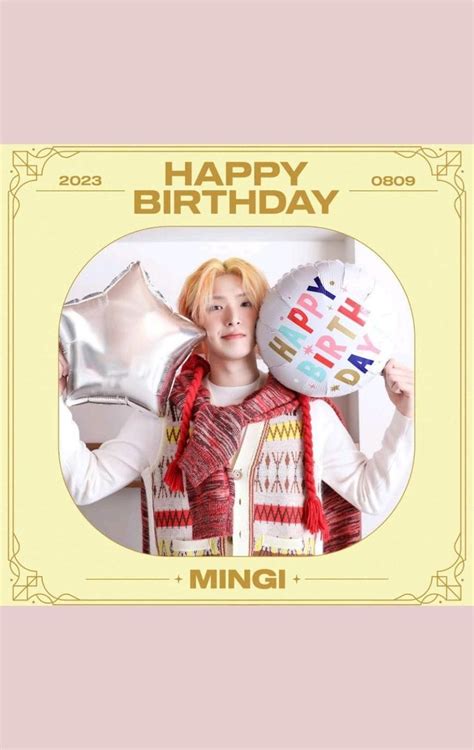 #ateez #happymingiday | Birthday icon, Birthday, Birthday posts