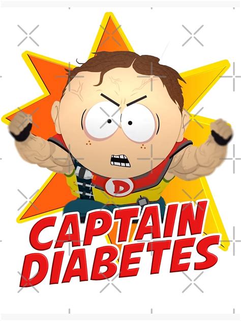 "South Park - Captain Diabetes - Scott Malkinson" Poster for Sale by Xanderlee7 | Redbubble