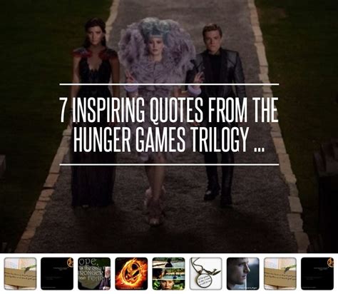 7 Inspiring Quotes from the Hunger Games Trilogy ... | Hunger games trilogy, Hunger games ...