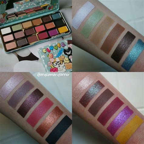 TOO FACED CLOVER PALETTE: REVIEW and SWATCHES | Too faced makeup, Makeup business, Face